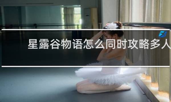 星露谷物语怎么同时攻略多人