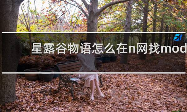 星露谷物语怎么在n网找mod