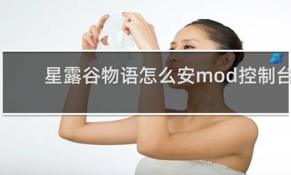 星露谷物语怎么安mod控制台