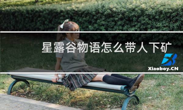 星露谷物语怎么带人下矿
