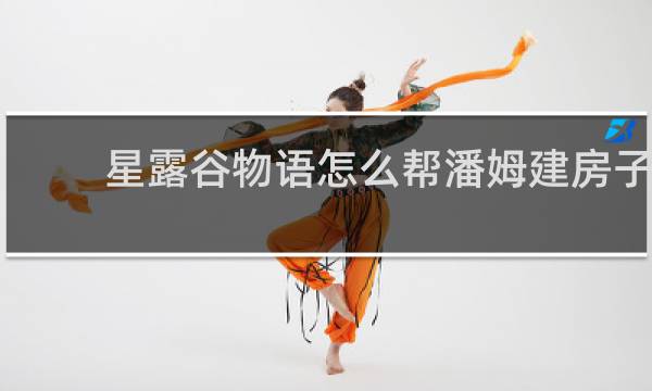 星露谷物语怎么帮潘姆建房子