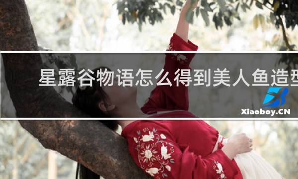 星露谷物语怎么得到美人鱼造型