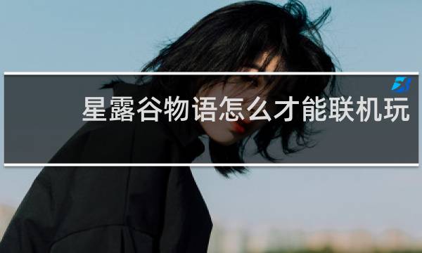 星露谷物语怎么才能联机玩