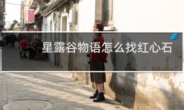 星露谷物语怎么找红心石
