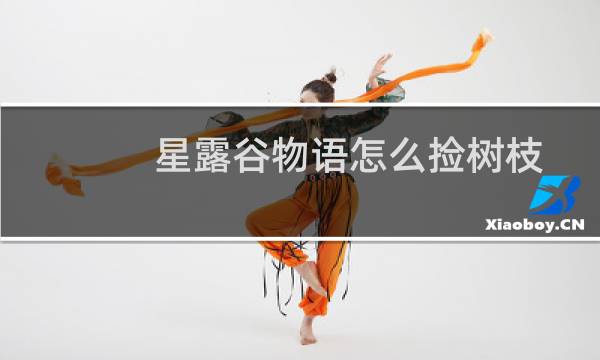 星露谷物语怎么捡树枝