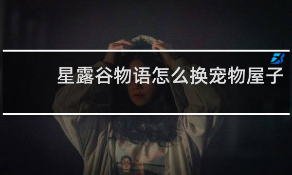 星露谷物语怎么换宠物屋子