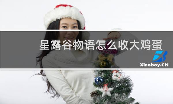 星露谷物语怎么收大鸡蛋