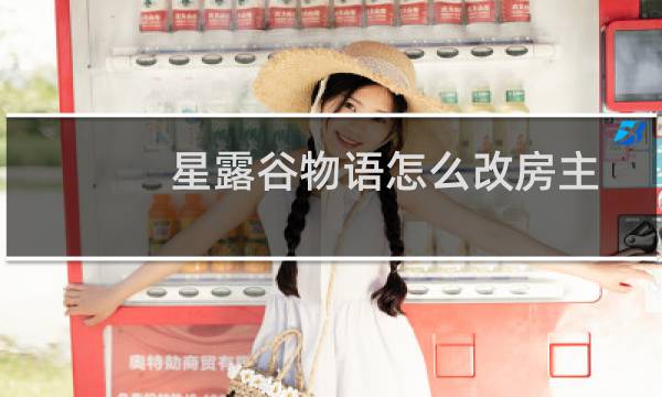 星露谷物语怎么改房主