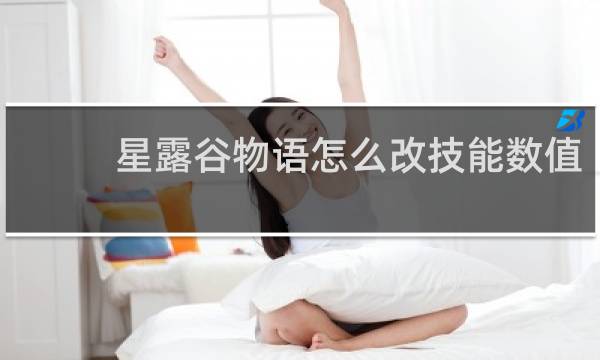 星露谷物语怎么改技能数值