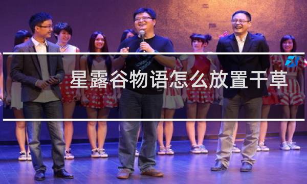 星露谷物语怎么放置干草