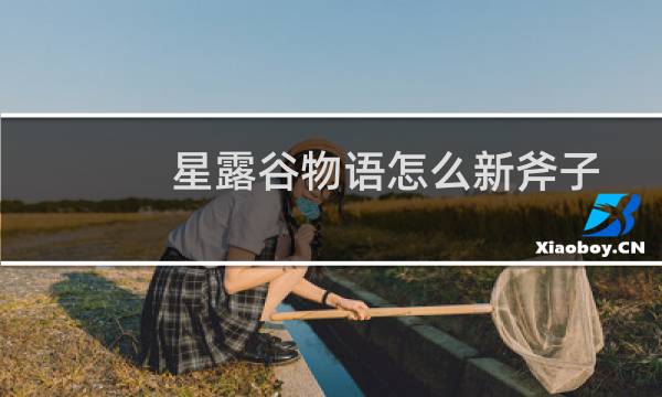 星露谷物语怎么新斧子