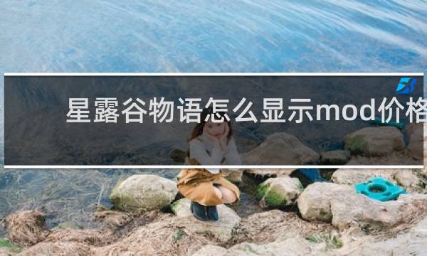 星露谷物语怎么显示mod价格