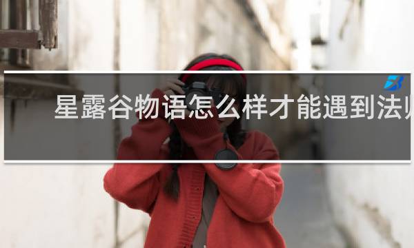 星露谷物语怎么样才能遇到法师