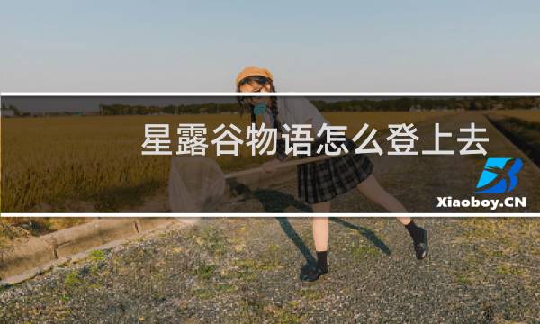 星露谷物语怎么登上去
