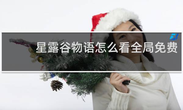星露谷物语怎么看全局免费