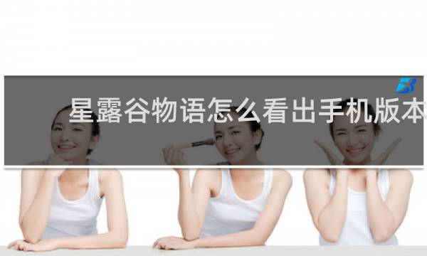 星露谷物语怎么看出手机版本