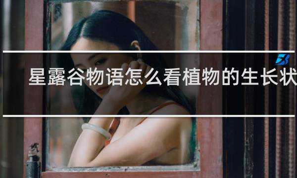 星露谷物语怎么看植物的生长状况