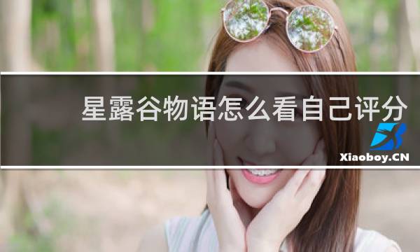 星露谷物语怎么看自己评分