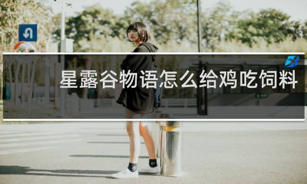 星露谷物语怎么给鸡吃饲料