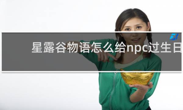 星露谷物语怎么给npc过生日