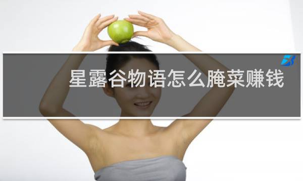 星露谷物语怎么腌菜赚钱