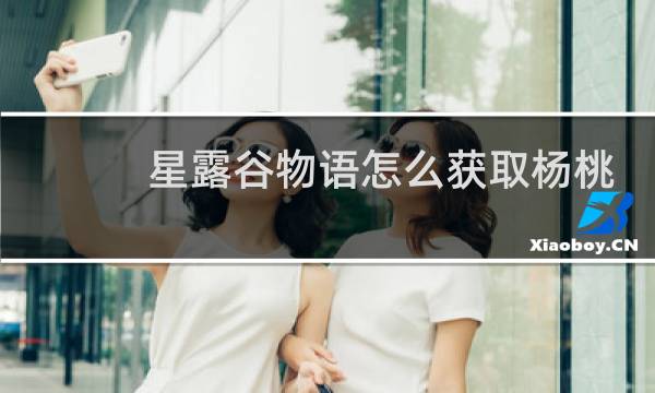 星露谷物语怎么获取杨桃