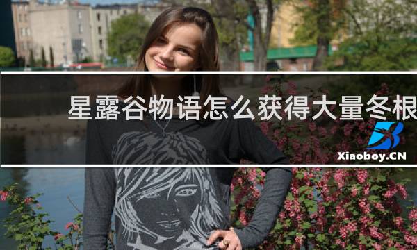 星露谷物语怎么获得大量冬根