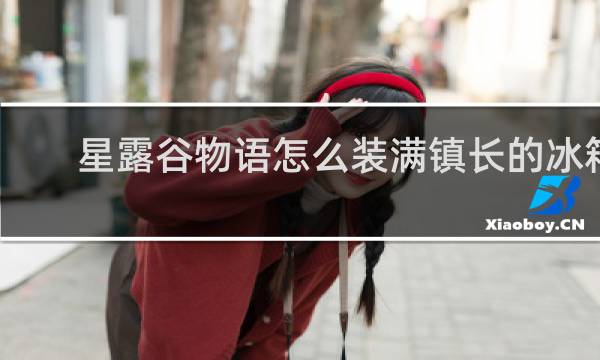 星露谷物语怎么装满镇长的冰箱