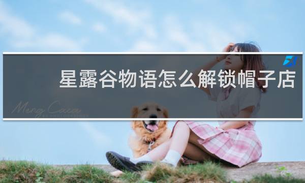 星露谷物语怎么解锁帽子店
