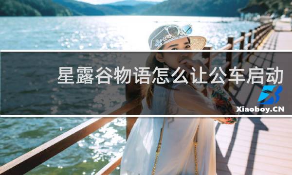 星露谷物语怎么让公车启动
