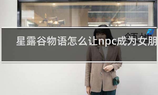 星露谷物语怎么让npc成为女朋友