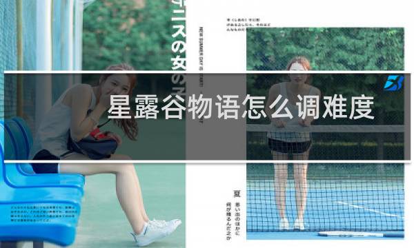 星露谷物语怎么调难度