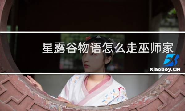 星露谷物语怎么走巫师家