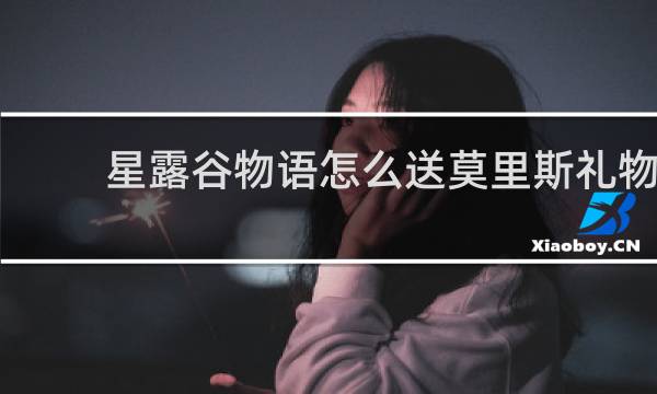 星露谷物语怎么送莫里斯礼物