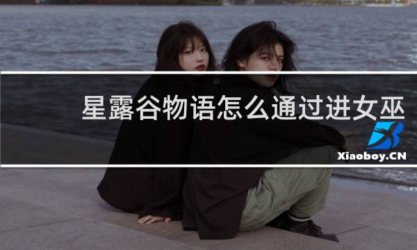 星露谷物语怎么通过进女巫