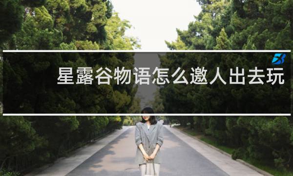 星露谷物语怎么邀人出去玩