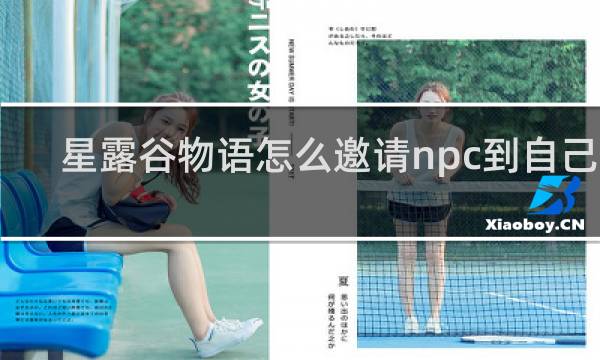 星露谷物语怎么邀请npc到自己家