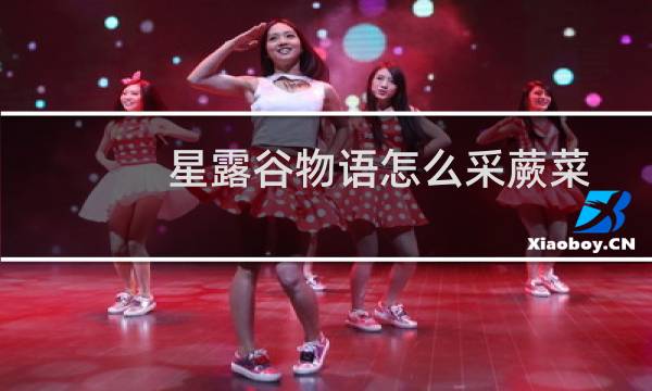 星露谷物语怎么采蕨菜