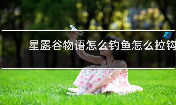 星露谷物语怎么钓鱼怎么拉钩