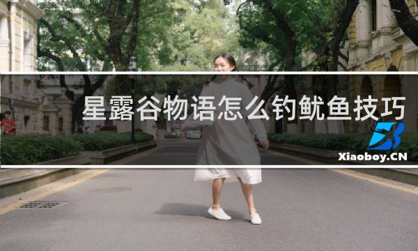 星露谷物语怎么钓鱿鱼技巧