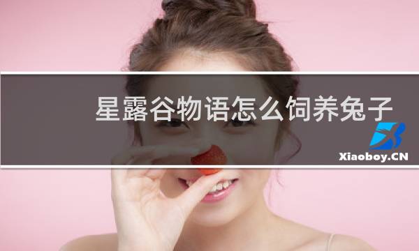 星露谷物语怎么饲养兔子