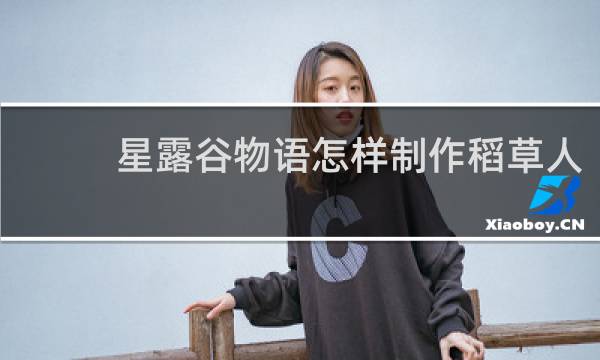 星露谷物语怎样制作稻草人