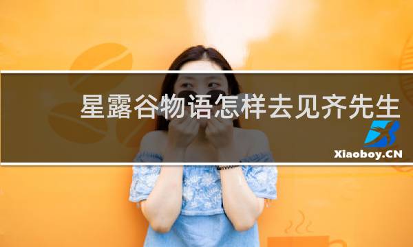 星露谷物语怎样去见齐先生