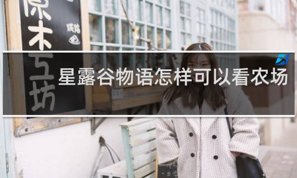 星露谷物语怎样可以看农场