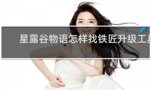 星露谷物语怎样找铁匠升级工具