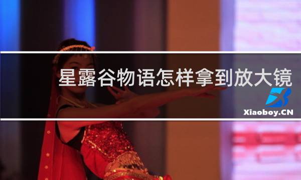 星露谷物语怎样拿到放大镜