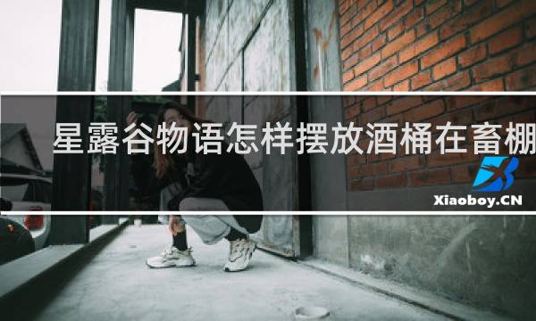 星露谷物语怎样摆放酒桶在畜棚里