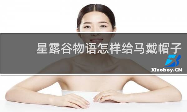 星露谷物语怎样给马戴帽子