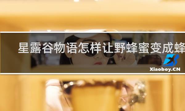 星露谷物语怎样让野蜂蜜变成蜂蜜