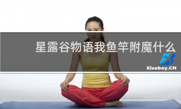 星露谷物语我鱼竿附魔什么